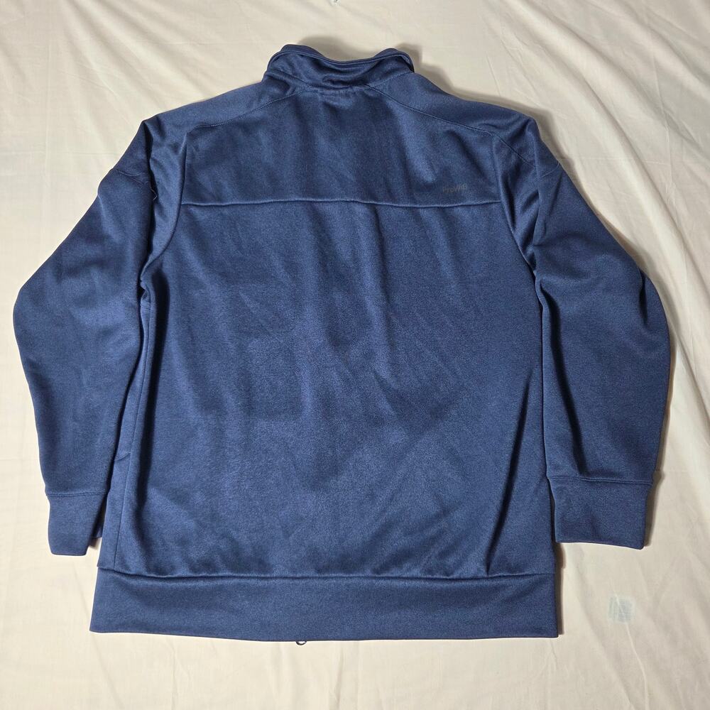 Spyder Active Full Zip Track Jacket Men's Large Navy Blue Polyester - Picture 2 of 8
